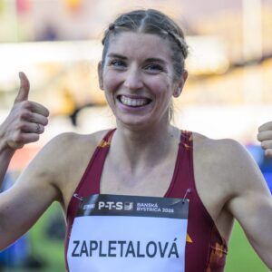 Emma Zapletalová vo finále DL strieborná v národnom rekorde.