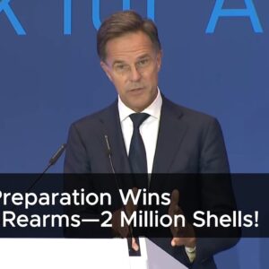 Rutte: Európsky arzenál je späť – 2 milióny nábojov a počíta sa!