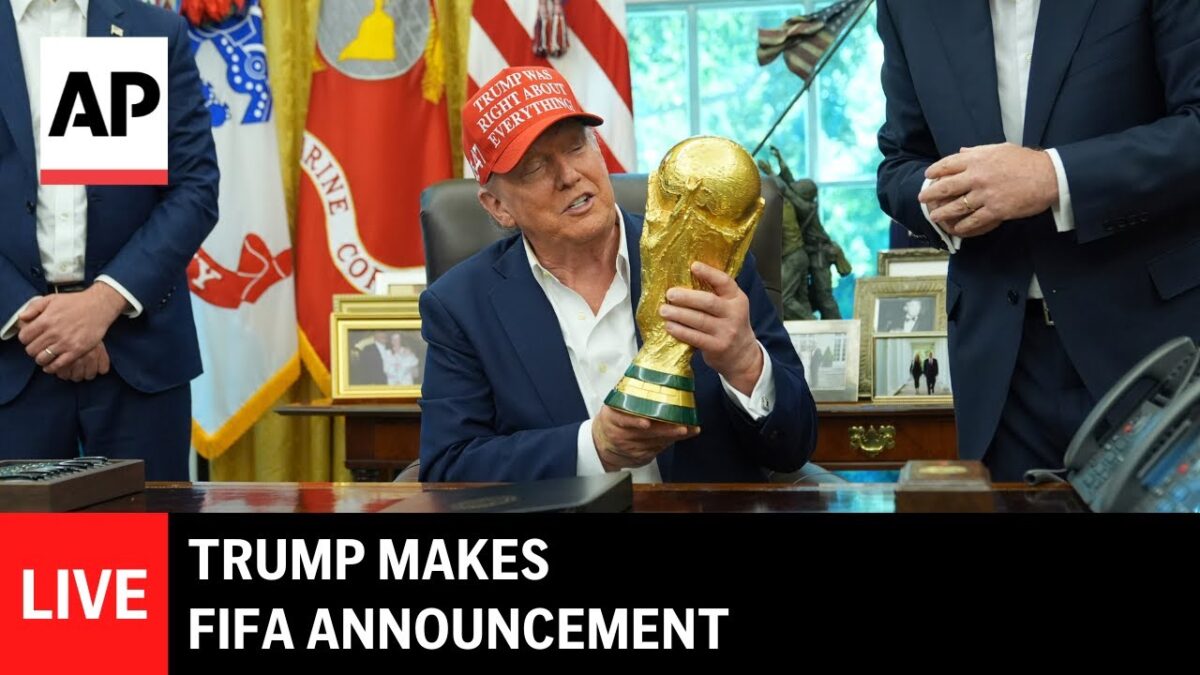 Trump oznamuje novinky z FIFA