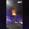 Rostov na Done v plameňoch: Ukrajinský dronový útok zasiahol obytný dom.