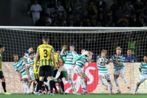 Bezzubý Celtic senzačne zdolal Slovan v penaltovej dráme o Ligu majstrov.