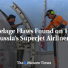 Zistené chyby trupu na 14 ruských lietadlách Superjet