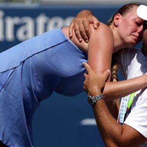 Kanárik padol, bozk slzám: Kvitová končí na US Open