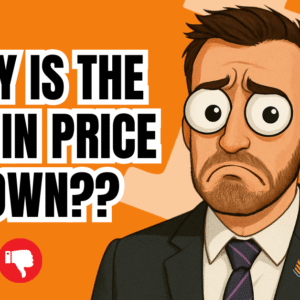 Cena Bitcoinu opäť klesá – a nie, stále to nie je kvôli Fedu.