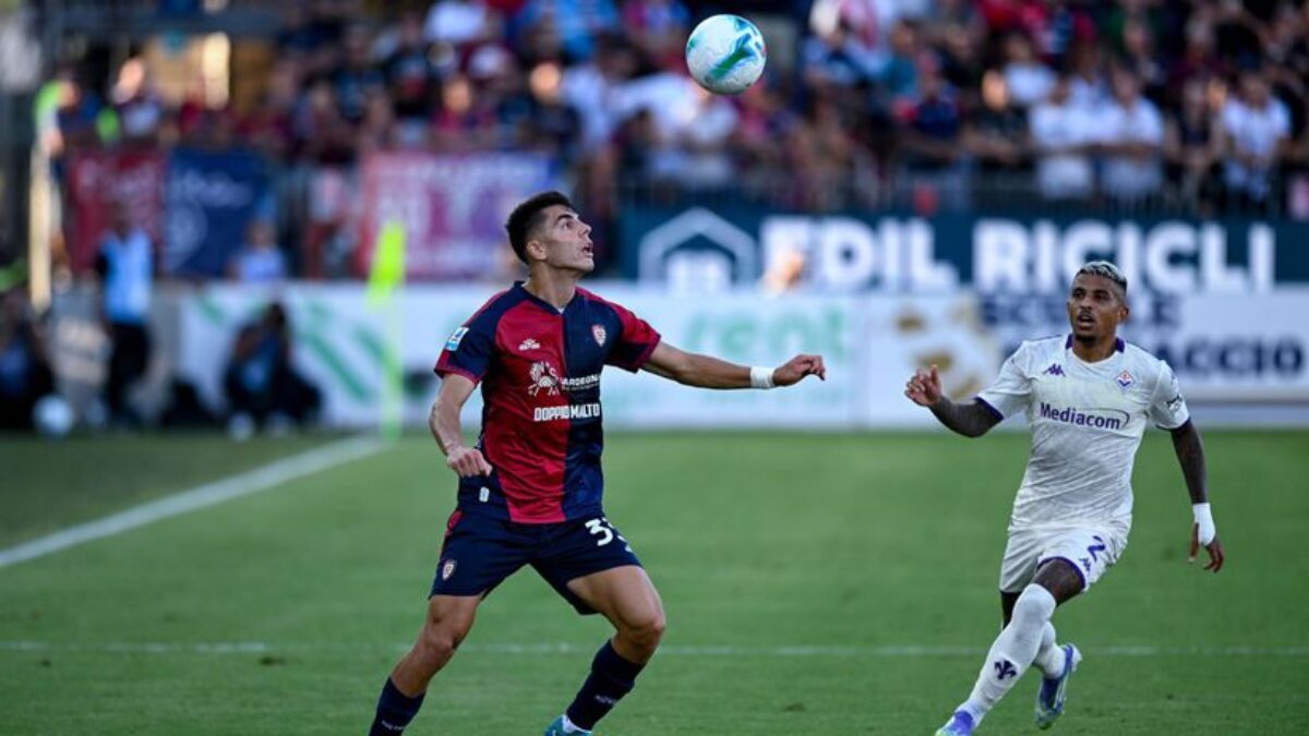 Obert blízko asistencie, Cagliari remizuje s Fiorentinou, Como štartuje impozantne