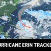 Sledovanie hurikánu Erin