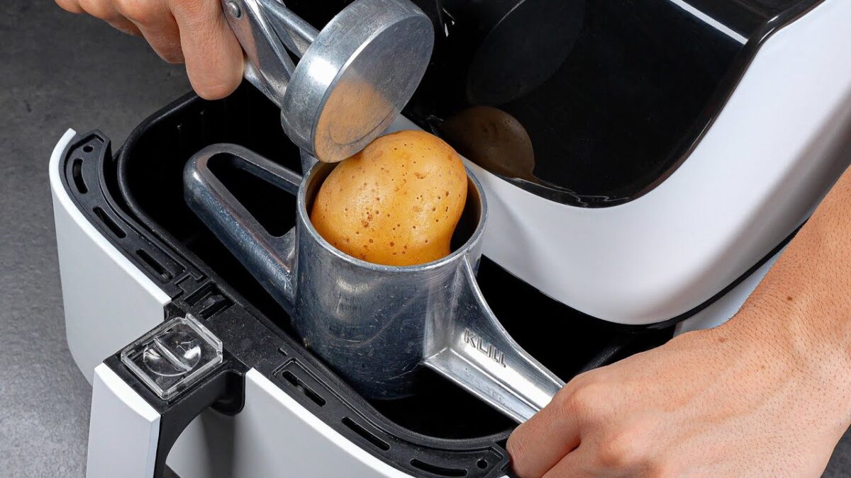 Zemiaky z teplovzdušnej fritézy.