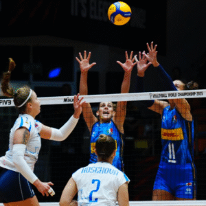 MS vo volejbale: Slovenky v úvodnom dueli podľahli Taliankam.