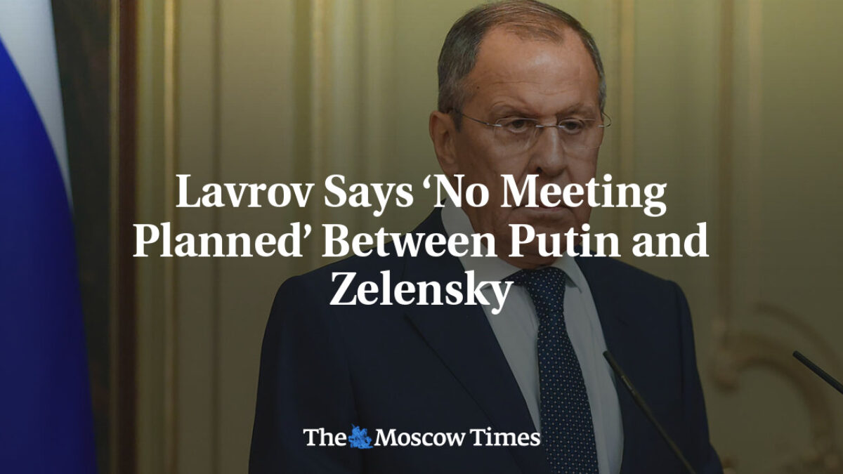 Lavrov hovorí: „Stretnutie medzi Putinom a Zelenským nie je v pláne“