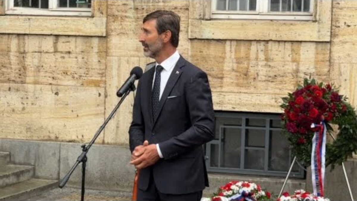 Príhovor ministra J. Blanára počas pietnej spomienky na obete 21. augusta 1968