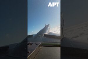 Plánovaný strategický let ruských bombardérov Tu-95MS nad Barentsovým morom.