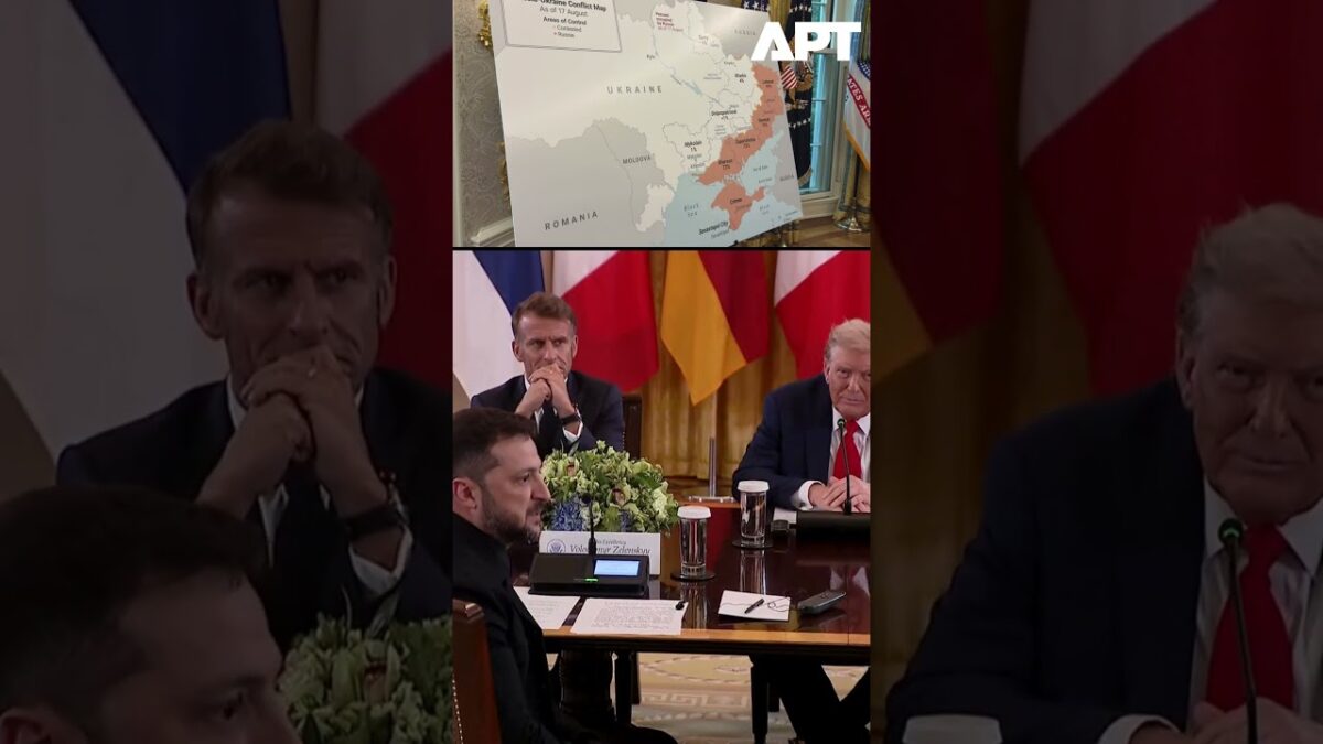 Zelenskyj v Oválnej pracovni: Územné zisky Ukrajiny a Trumpova myšlienka výmeny územia za mier.