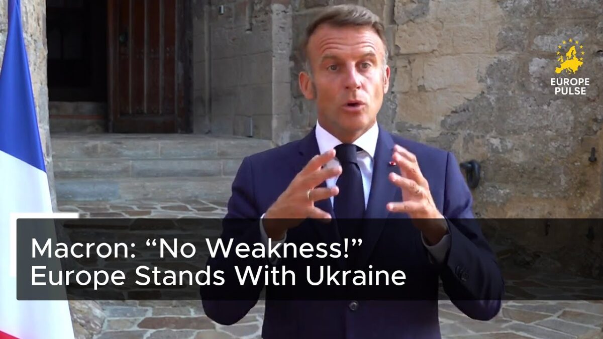 Macron: „Žiadna kapitulácia pred Putinom – Európa sa nenechá zastrašovať!“