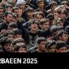 Arbaeen 2025 v Karbale, Irak
