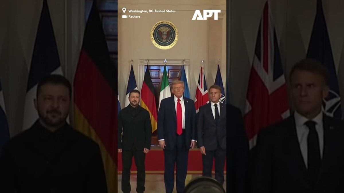 Trump vtipkuje so Zelenským, zatiaľ čo Macron pózuje ako Napoleon v Bielom dome.