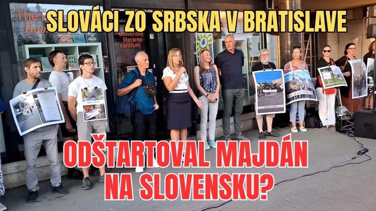 Dnes Bratislavа (19.08.25)  Odštartoval majdán podľa „srbského scénara“ ?  TVOTV