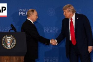 Fotograf agentúry AP opisuje stretnutie Trumpa a Putina na Aljaške