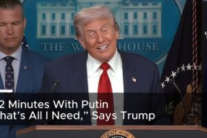 Trump: „Za pár minút zistím, či chce Putin mier—čakajú nás veľké rozhovory...