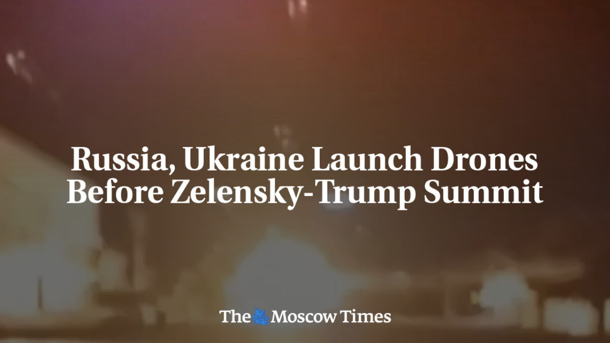 Rusko a Ukrajina vysielajú drony pred summitom Zelenského a Trumpa