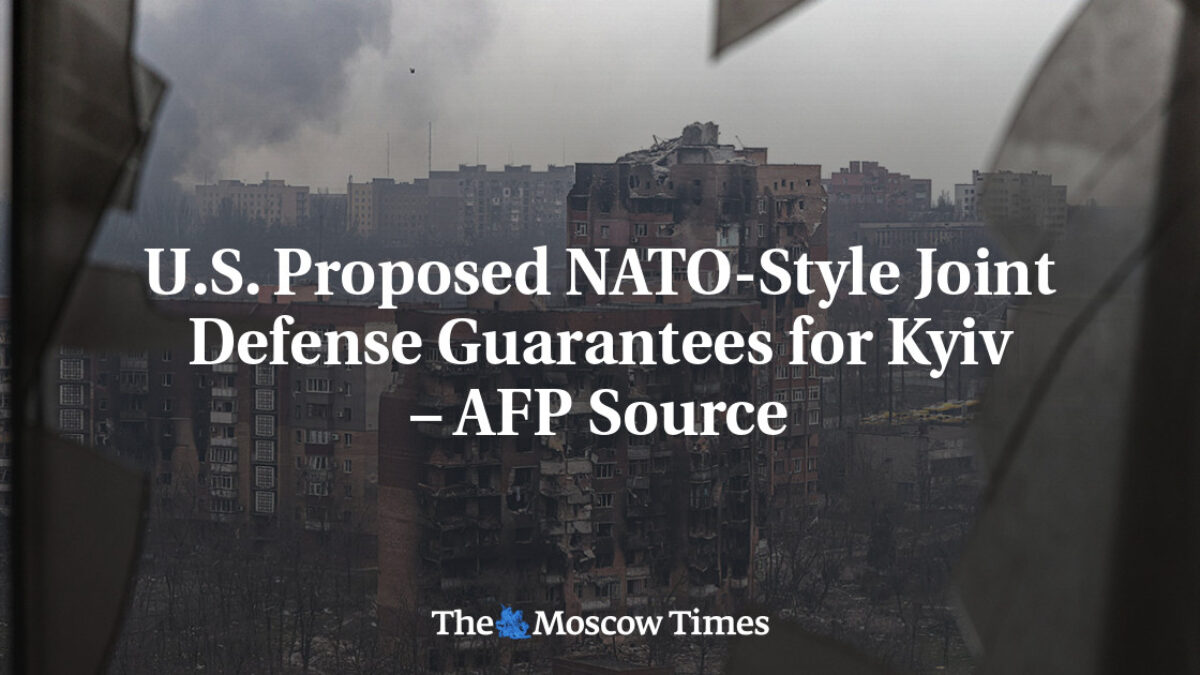 Návrh USA na spoločnú obrannú záruku pre Kyjev v štýle NATO – Zdroj AFP