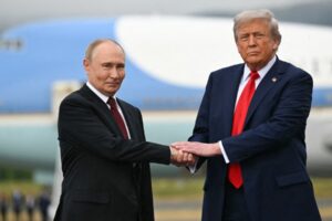 Trump po stretnutí s Putinom bez dohody o zastavení vojny na Ukrajine tvrdí, že ...
