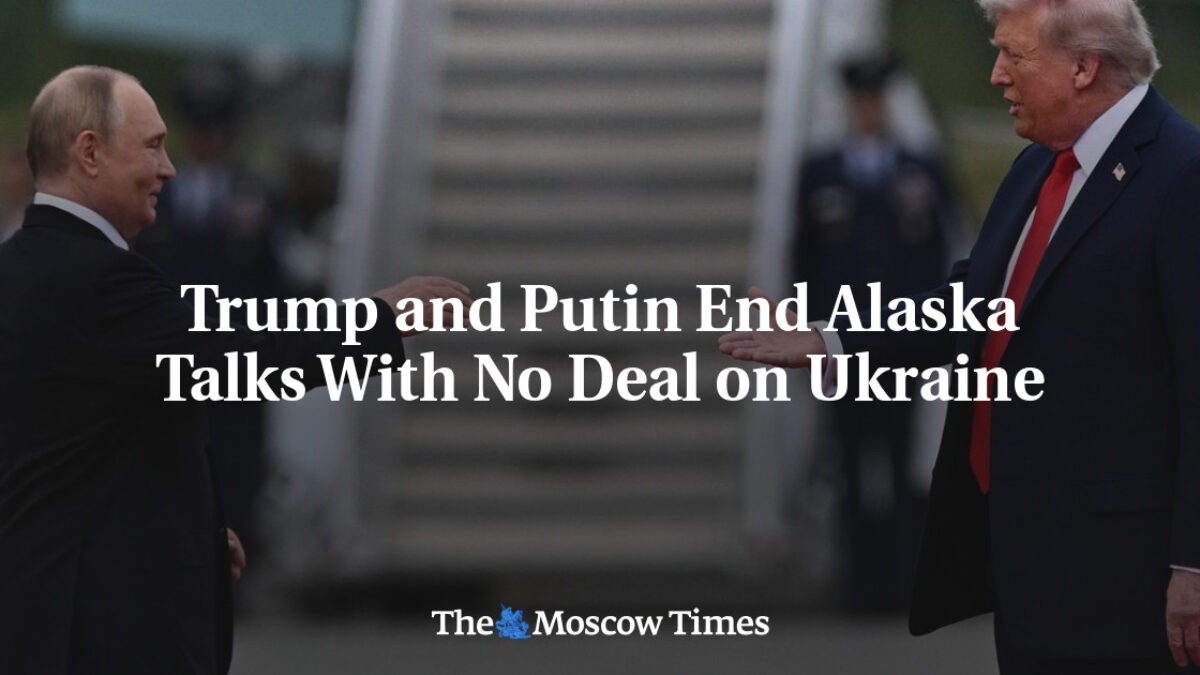 Trump a Putin ukončili rokovania o Aljaške bez dohody o Ukrajine