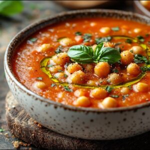 1755165046_maxresdefault.jpg Papriková polievka s chrumkavým cícerom.