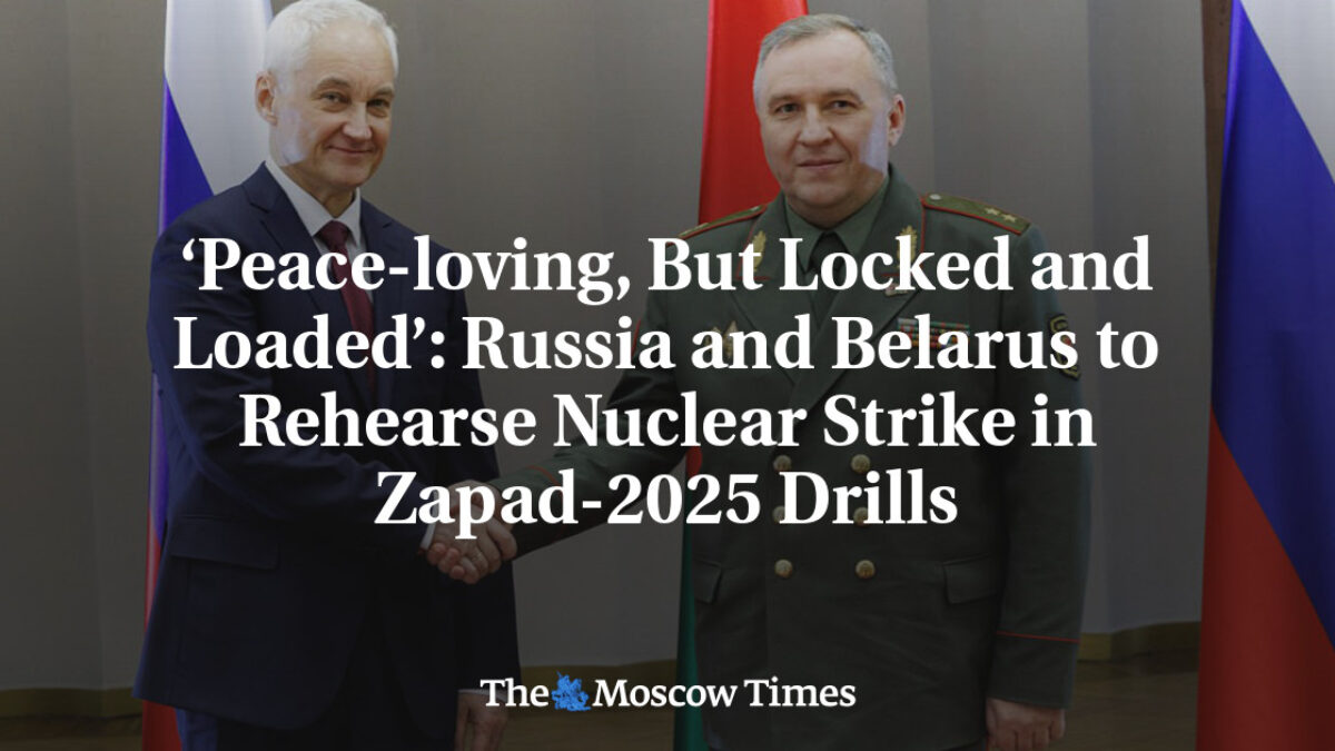 Mierumilovní, ale pripravení na boj: Rusko a Bielorusko si nacvičia jadrový úder na cvičeniach Zapad-2025