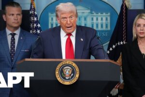 Trumpova tlačová konferencia: Zločinnosť v D.C. a pohľad na stretnutie s Putinom...