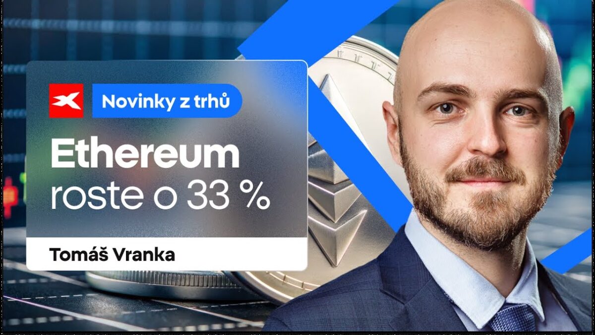 XTB: Ethereum od dubnových minim roste o více než 150 %. Bude jednou větší než Bitcoin?
