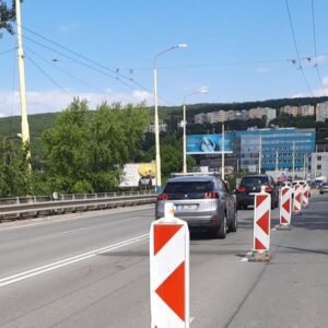 Most na Hlinkovej ulici v Košiciach čaká rekonštrukcia.