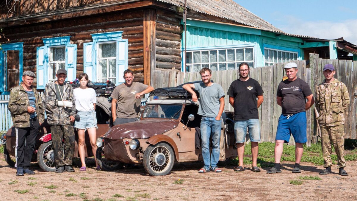 Na trojkolke do Japonska. V Rusku sa nestačili diviť, čo to k nim prišlo.