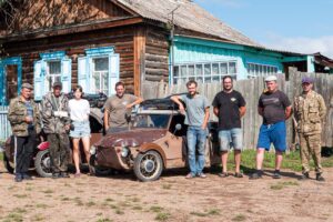 Na trojkolke do Japonska. V Rusku sa nestačili diviť, čo to k nim prišlo.