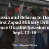 Rusko a Bielorusko uskutočnia prvé vojenské cvičenia Zapad od invázie na Ukrajin...
