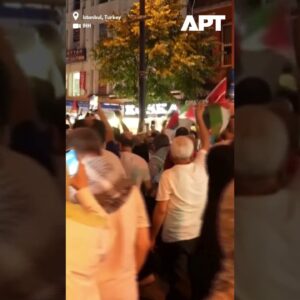 Istanbul vybuchuje v protestoch proti izraelskej ofenzíve v Gaze.