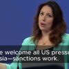 EÚ: „Vítame americké sankcie – Tlak na Rusko je nevyhnutný!“