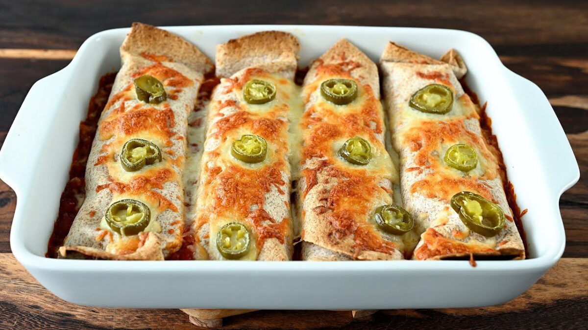 Lepšie ako pizza! Vitamínová bomba! Zdravý, jednoduchý a lacný recept Enchiladas!