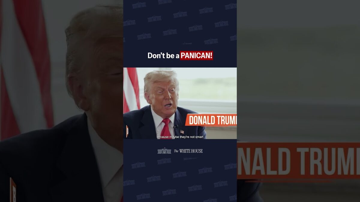 Prezident Trump o panikároch: „…nevedia zvládať tlak.“