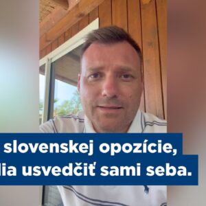 Taraba: Je dar slovenskej opozície, že vedia usvedčiť sami seba.