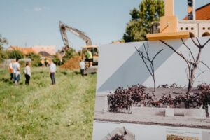 Vo Veľkej Mači Začali s výstavbou pamätníka.