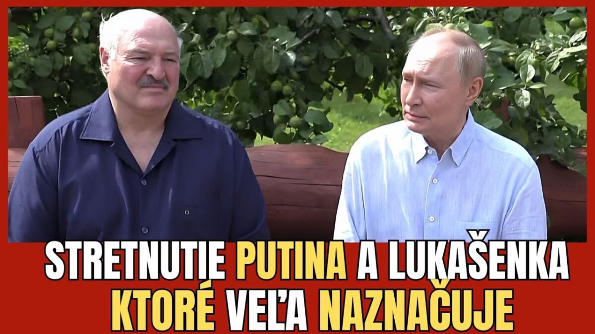 1754323855_maxresdefault.jpg AKTUÁLNE: Vladimir Putin a Alexander Lukašenko – Záhadné stretnutie