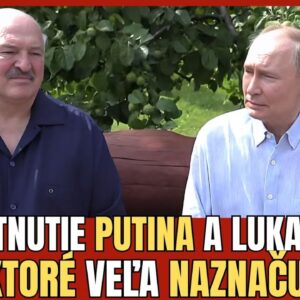 AKTUÁLNE: Vladimir Putin a Alexander Lukašenko – Záhadné stretnutie