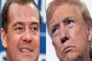 Trumpov spor s Medvedevom prerástol do jadrovej vojny.