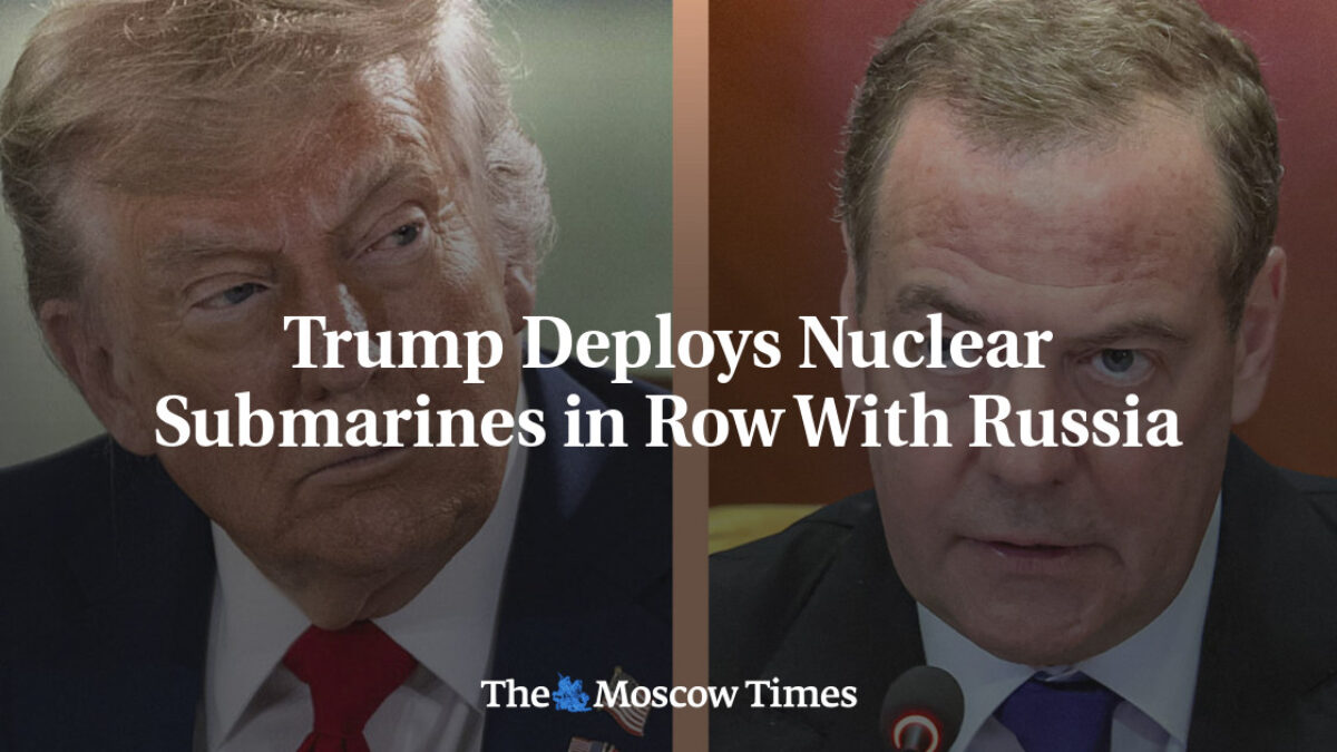 Trump nasadzuje jadrové ponorky v spore s Ruskom