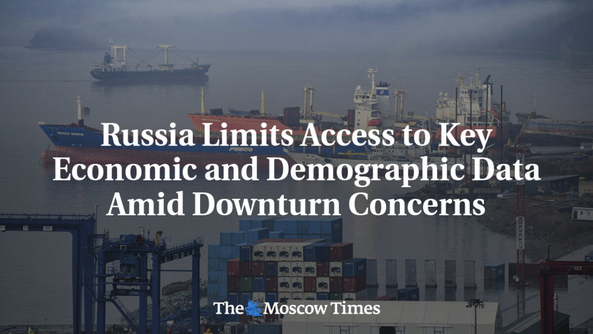 Rusko obmedzuje prístup ku kľúčovým ekonomickým a demografickým údajom uprostred obáv z poklesu