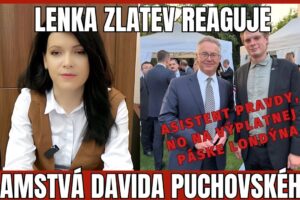 Lenka Zlatev reaguje na klamstvá Davida Puchovského ! TVOTV
