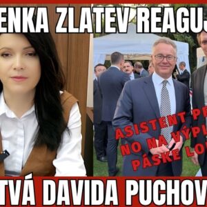 Lenka Zlatev reaguje na klamstvá Davida Puchovského ! TVOTV