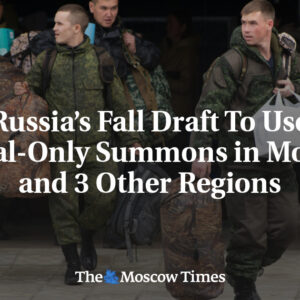 Jesenný nábor v Rusku použije výlučne digitálne predvolania v Moskve a 3 ďalších...