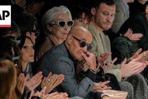 Meryl Streep a Stanley Tucci na prehliadke Dolce & Gabbana: Pocta filmu Dia...