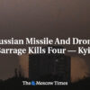 Ruská raketová a dronová paľba zabila štyroch – Kyjev